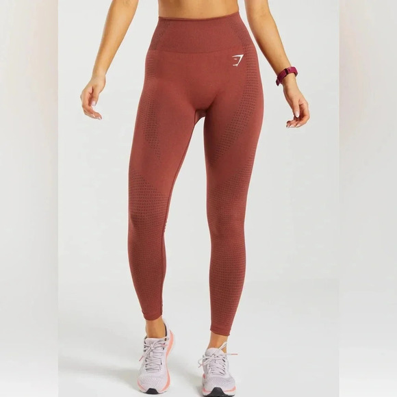 GYMSHARK  SEAMLESS 2.0 LEGGINGS Sz M - Picture 1 of 4
